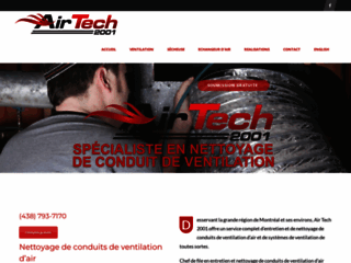 Détails : Nettoyage de conduits | Air tech 2001