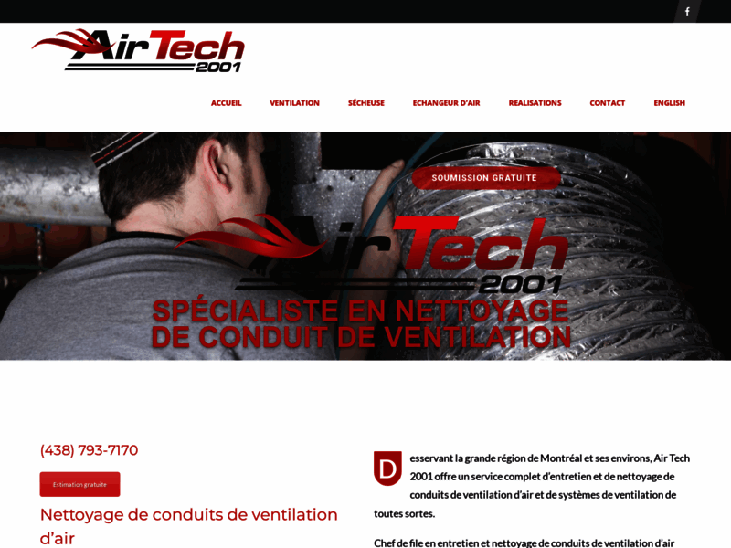 Nettoyage de conduits | Air tech 2001