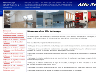 Allo-Nettoyage - entreprise de nettoyages en Suisse romande