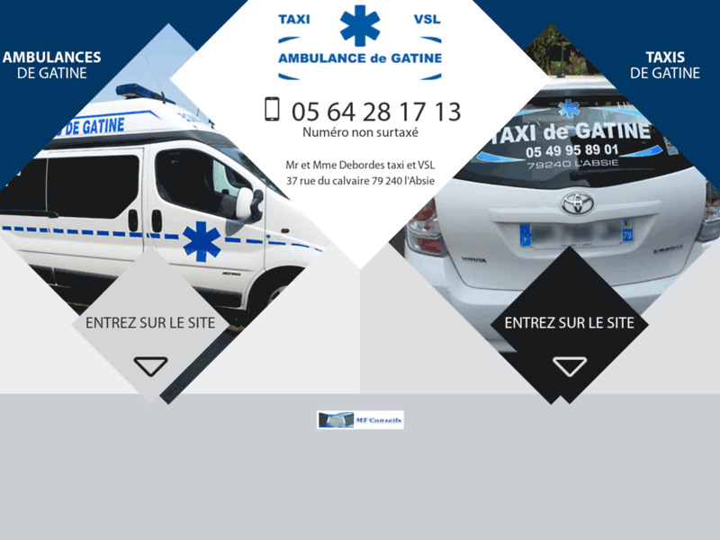 SARL Ambulances de Gatine, Transport sanitaire