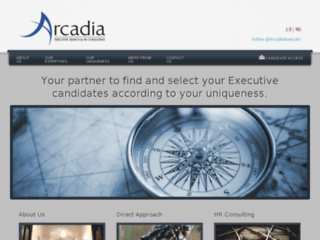 Recrutement de cadre dirgeant : Arcadia Executive