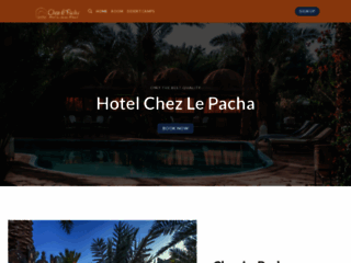 Détails : Chez le Pacha hotel de charme à Zagora - Maroc