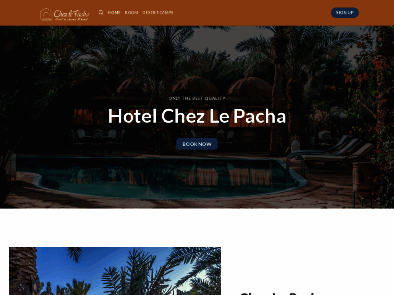 Chez le Pacha hotel de charme à Zagora - Maroc