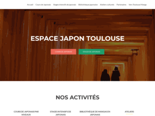Espace Japon Toulouse : cours de japonais, initiations aux arts japonais et aide à la préparation de voyage.