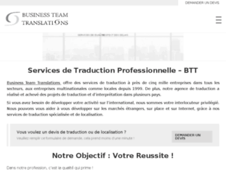 Détails : Agence de traduction – Business Team Translations