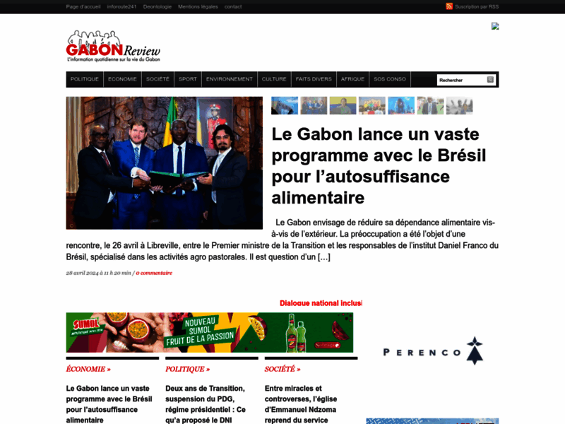 Gabon Review