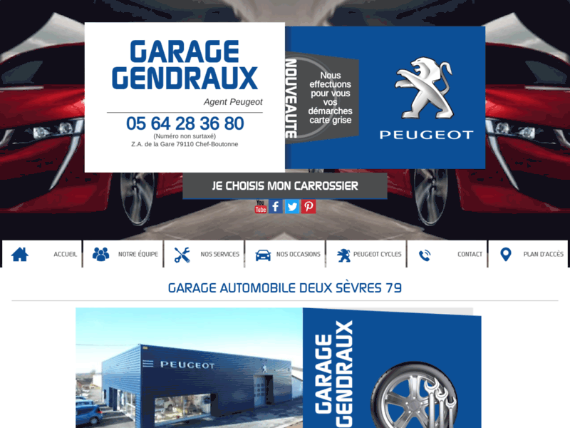SARL Garage Gendraux, Garage automobile