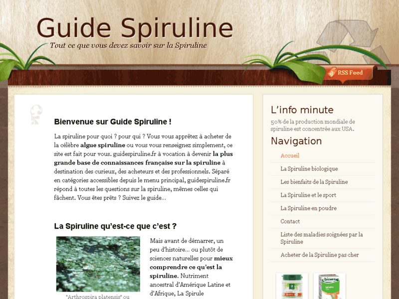 Guide Spiruline : Tout ce que vous devez savoir sur l'algue Spiruline