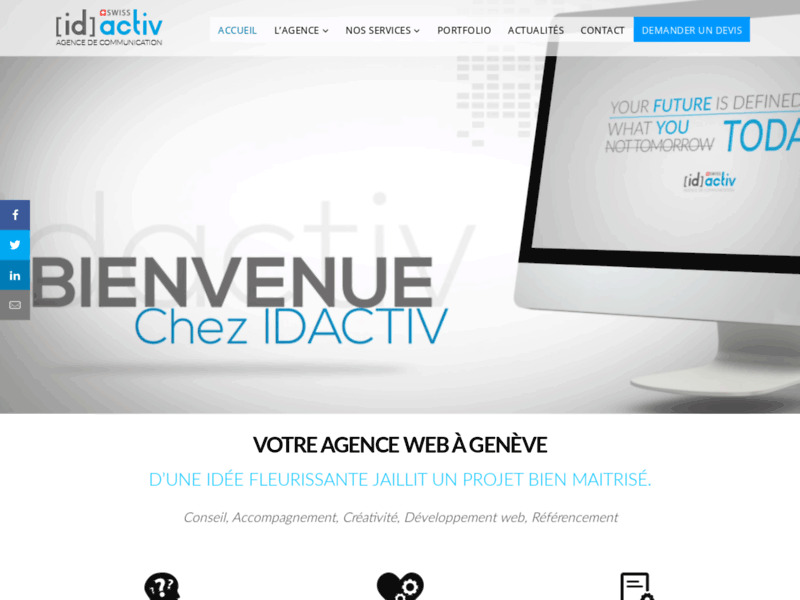 Agence iDactiv, Dev Mobile, Site internet
