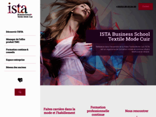 Détails : Ista : formation chef de produits textiles, acheteur textile
