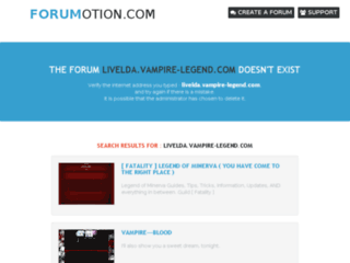 http://livelda.vampire-legend.com/forum.htm
