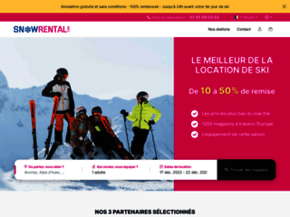 Détails : Location ski avec SnowRental