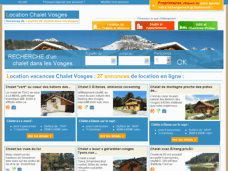 Détails : Location de Chalets dans les Vosges