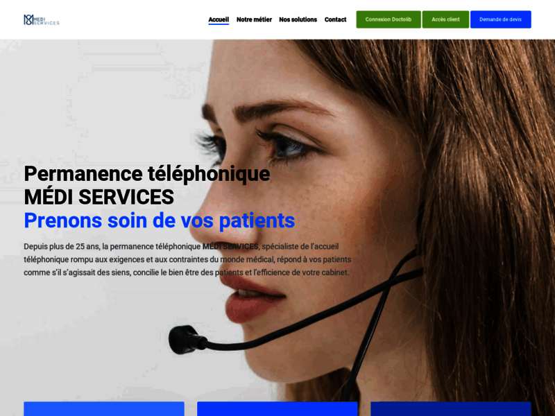 Centre d’appel professionnel avec Médi Services