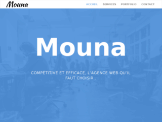 Détails : Mouna.io, l'agence web qu'il faut choisir