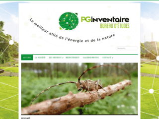 Détails : Inventaire de la végétation - Pg Inventaire