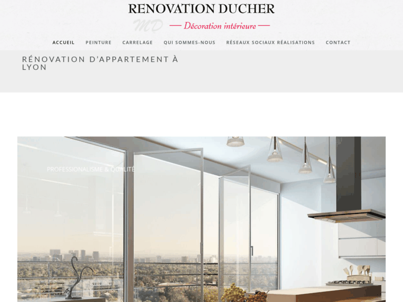 Ducher Rénovation : une entreprise de peinture Lyon pour prendre totalement en charge de votre projet 