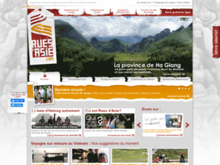 Détails : Rues d'Asie - agence de voyage au Vietnam