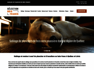 Détails : Sablage de planchers sans poussière Québec et Montréal