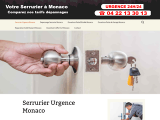 Serrurier Urgence Monaco