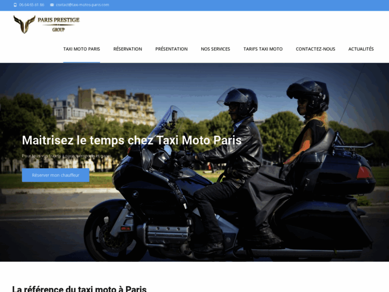 Taxi-motos Paris