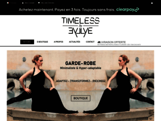 Timeless by Eyllye : la boutique des vêtements transformables