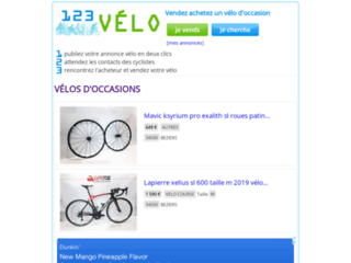 Détails : Achat et vente vélo occasion - 123vélo