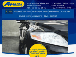 Détails : A+ Glass, centre de vitrage et éclairage automobile, Hoenheim