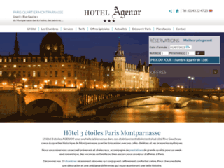 Détails : Hôtel Agenor, hôtel à Paris Montparnasse