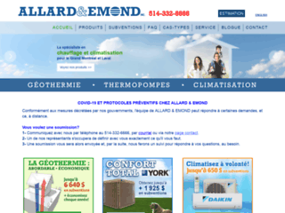 Détails : Climatisation Montreal | Allard et Emond