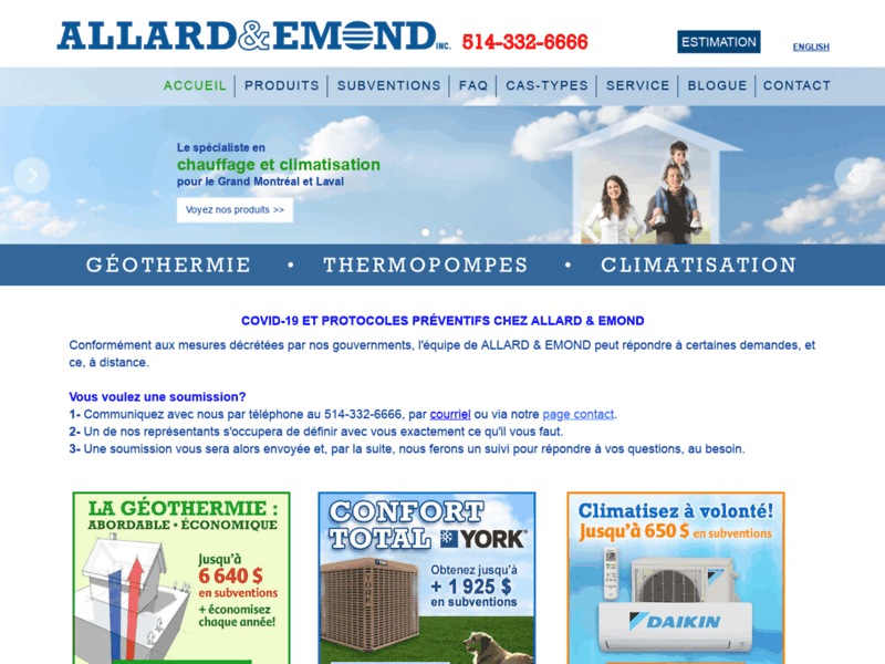 Climatisation Montreal | Allard et Emond