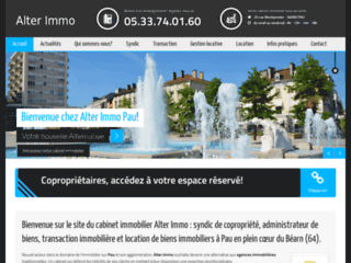 Détails : Alter Immo : syndic à Pau, agence immobilière et gestion locative Pau.