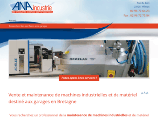 Détails : Entretien et dépannage de machines industrielles en Bretagne.