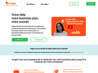 Business plan facile et gratuit avec Angel Start