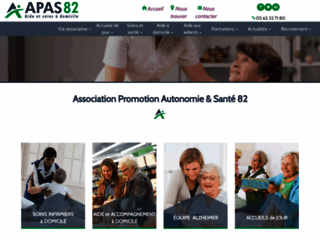 Détails : APAS 82 : association d'aide au maintien à domicile des personnes âgées
