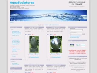 Détails : Aquasculptures : fontaines de jardin
