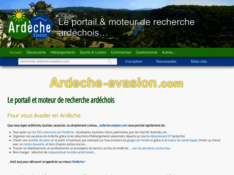 Ardèche - Guide du tourisme et des vacances