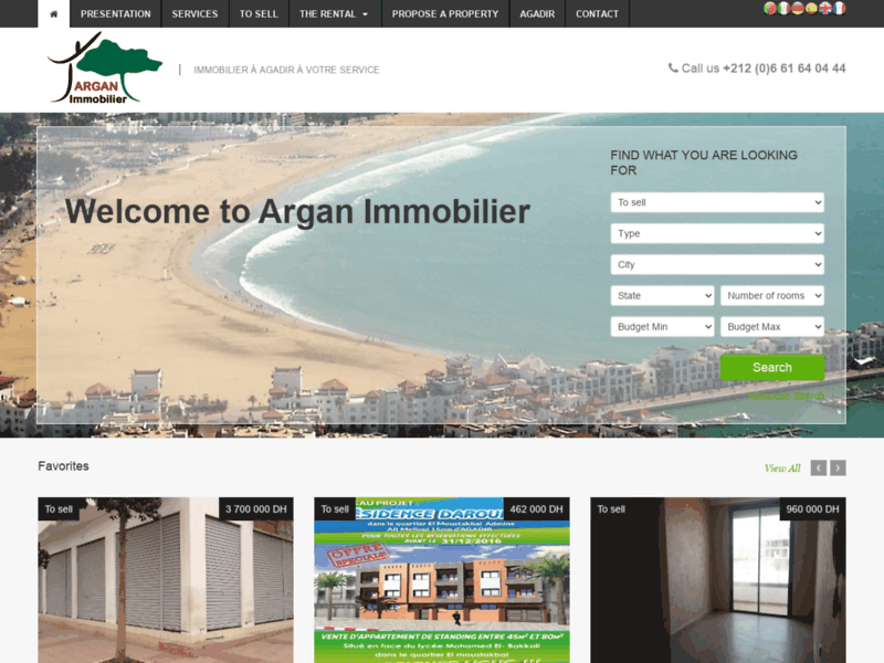 Agence immobilière Agadir