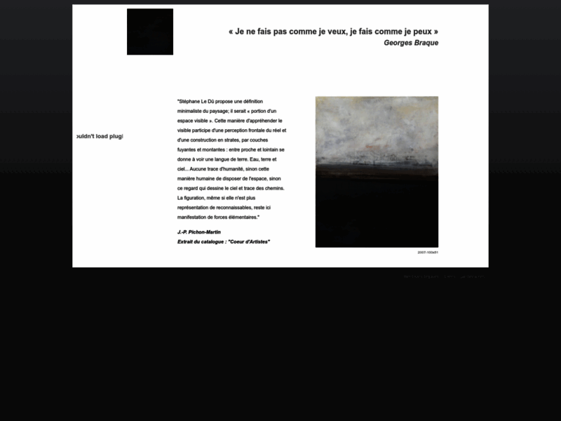 Stéphane Le Dû : Peintures abstraites
