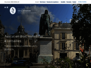 Détails : Avocat spécialiste en droit immobilier à Versailles