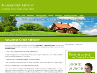 Détails : Assurance Crédit Habitation
