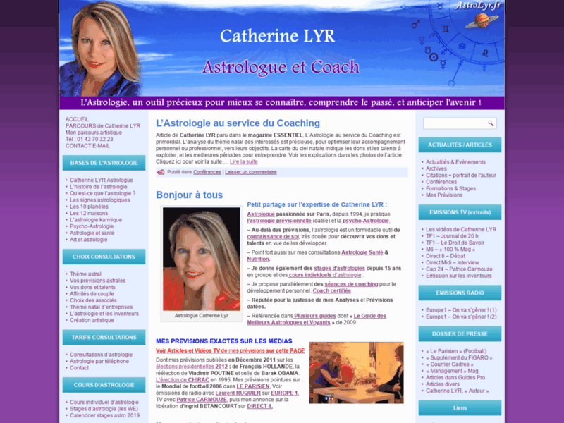 Theme astral, Astrologie, Catherine LYR, Astrologue et Coach