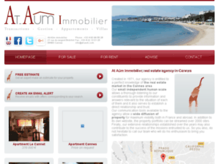 Détails : Agence immobilière au coeur de Cannes