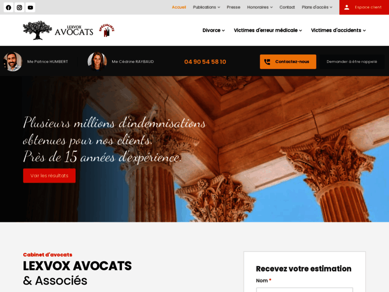 Avocat  Aix en Provence, Marseille, cabinet d'avocats Lexvox