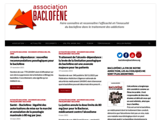 Détails : Association Baclofène
