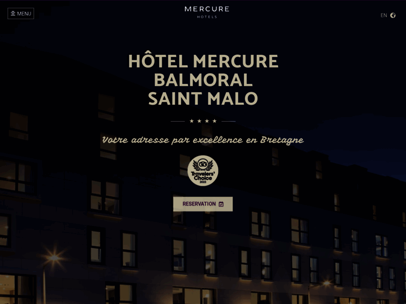 Best Western Hôtel Balmoral à Saint Malo, 3 étoiles