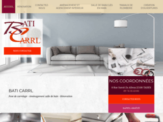 Détails : Bati Carrl', création et rénovation de salles de bains en Côtes d'Armor