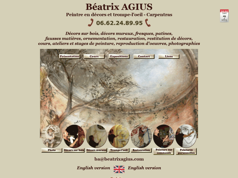 Béatrix Agius - Peintre en décors et trompe-l'oeil