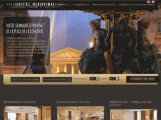 Détails : Hôtel Bedford, luxe, charme et tranquillité