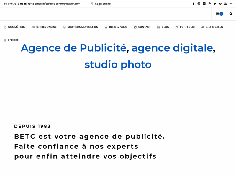 BetC, agence de publicité, web Agency, studio photographique